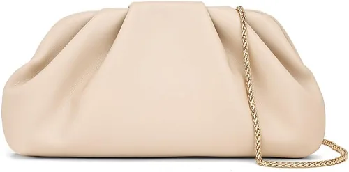 Miniatura 4 de Bolso de mano para mujer, bolso de noche pequeño con cadena de metal extraíble