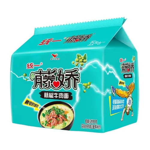 Miniatura 2 de YUYONGTANG Fideos instantáneos picantes, 3.53 oz, 3.53 oz, 3.53 oz, 5 bolsas de 3.53 oz, 5 bolsas de 5 en 1 instantáneas de fideos 5 en 1, 0.0353