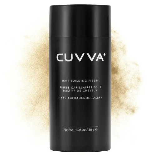 Miniatura 16 de CUVVA Fibras para la construcción del cabello (1.06 oz). Rellena instantáneamente el cabello fino y adelgazante para crear un aspecto más grueso