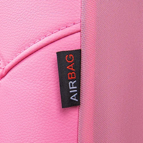 Miniatura 9 de CAR PASS Juego completo de fundas de asiento de automóvil de cuero rosa, protección de asiento impermeable transpirable de lujo, compatible con Rosa