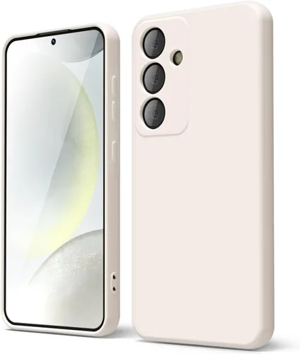 Miniatura 235 de oakxco Funda para teléfono Samsung Galaxy S21 Ultra con agarre de silicona líquida, bonita funda delgada y delgada de goma suave de TPU lisa