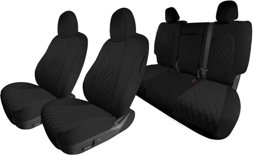 Miniatura 34 de FH Group Fundas de asiento de automóvil de ajuste personalizado hechas específicamente para Tesla Model Y Ultraflex 2020-2025, fundas de asiento