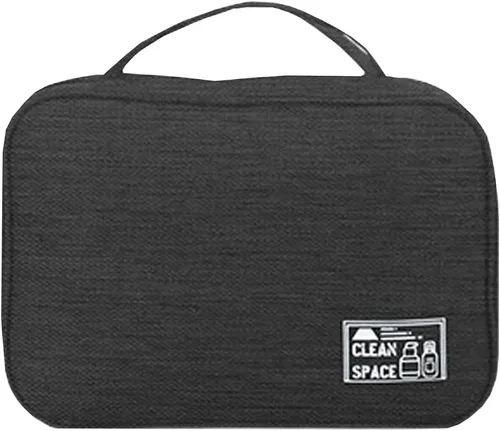 Neceser colgante para viajes, bolsa organizadora de maquillaje impermeable para hombres y mujeres, bolsa de almacenamiento portátil de cosméticos