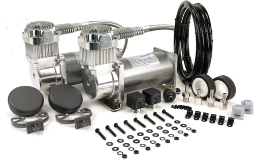 Miniatura 4 de VIAIR 380C 200 PSI Dual Performance Value Pack - Cromo