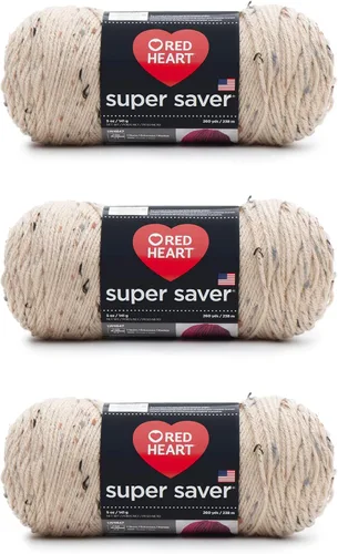Miniatura 149 de Red Heart Hilo Super Saver, paquete de 3, estampado artístico, 3 unidades Estampado De Artista