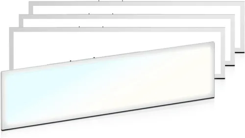 Miniatura 13 de Magshion Panel de luz LED 1 x 4, luz de techo empotrada regulable 36/40/50W y 3000K/4000K/5000K temperaturas de color seleccionables, lámpara