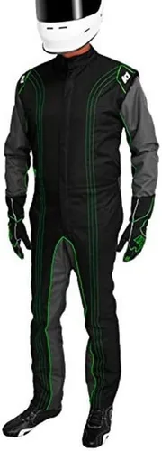 Miniatura 9 de K1 Race Gear CIK/FIA traje de competición de go kart, nivel 2, aprobado, 5XS, Anaranjado