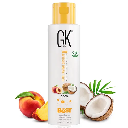 Miniatura 8 de GK HAIR Global Keratin The Best ACAI (33.8 onzas líquidas/33.8 fl oz) Tratamiento capilar de queratina alisadora – Alisado profesional brasileño