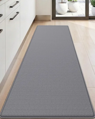 Miniatura 35 de DEXI Alfombrillas de Cocina Acolchadas Anti Fatiga, 17x59, Alfombra de Pasillo para Estar de Pie Impermeable, Espuma Viscoelástica Cómoda Acolchada