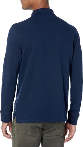 Miniatura 4 de Nautica Polo de cubierta de manga larga de ajuste clásico para hombre