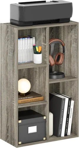Miniatura 51 de Furinno - Estantería abierta reversible de 5 cubos, color blanco y rosado, 11069WH/PI Blanco/Rosa