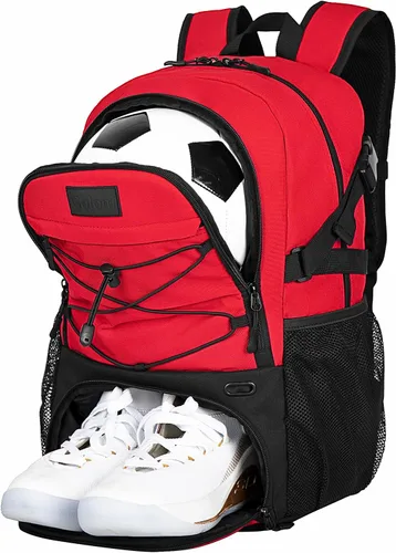 Miniatura 10 de Goloni Soccer Backpack,Basketball Backpack with Ball Compartment & Shoe Compartment,Backpack for Basketball,Soccer