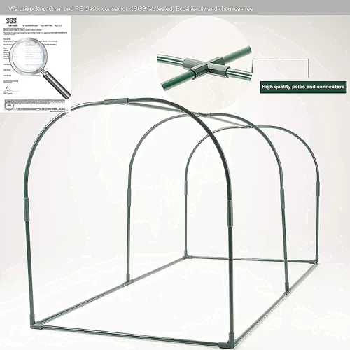 Miniatura 7 de Gallinero portátil para gallinero, casa de aves de corral, red de jardinería al aire libre, recinto fácil de instalar para animales pequeños