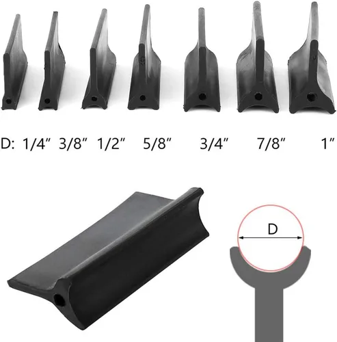 Miniatura 8 de Bloque de lijado de contorno, agarre de lijado de contorno de perfil, agarre de lija de goma, almohadilla de pulido de contorno flexible