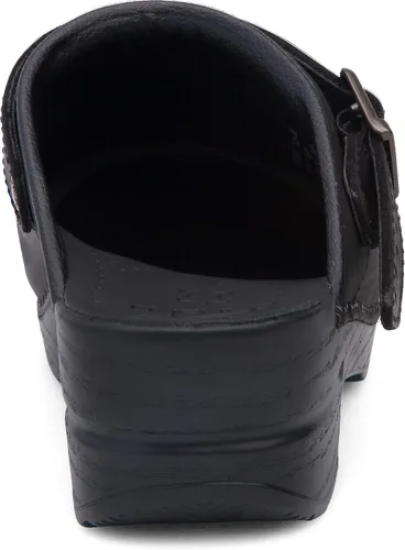 Miniatura 5 de Dansko Zuecos Ingrid con espalda abierta para mujer, marrón (Antique Brown Oiled), 36 M EU
