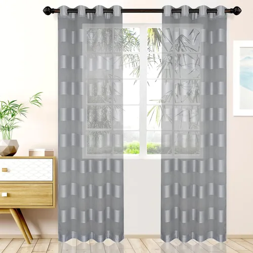 Miniatura 6 de Superior Dalitso - Cortinas traslúcidas de cuerda, detalles de ventana, cuerda trenzada, rayas, texturizadas, tradicionales, modernas, diseño