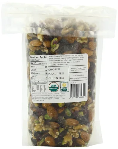 Miniatura 2 de Braga Organic Farms Mezcla de frutos secos, 2 libras