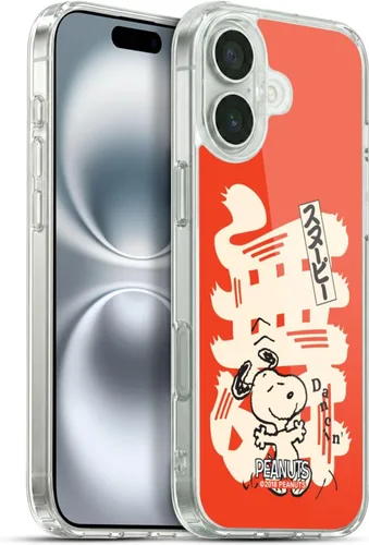 Miniatura 361 de Carcasa de gel para iPhone 7 Plus/iPhone 8 Plus, diseño de Snoopy Oriental de Peanuts, Badges