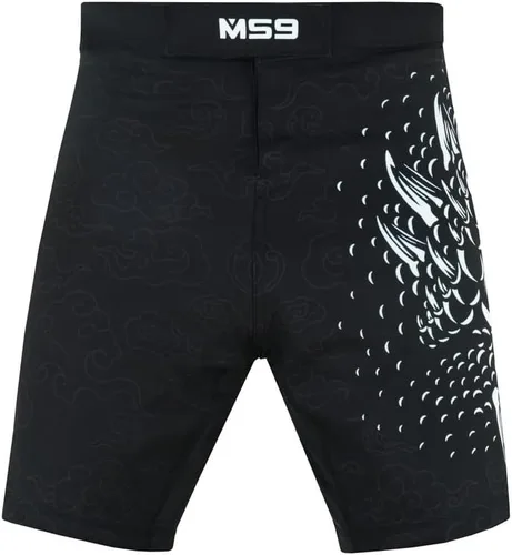 Miniatura 3 de MS9 Pantalones cortos de artes marciales mixtas para hombres, Grappling Kick Boxing BJJ Boxing