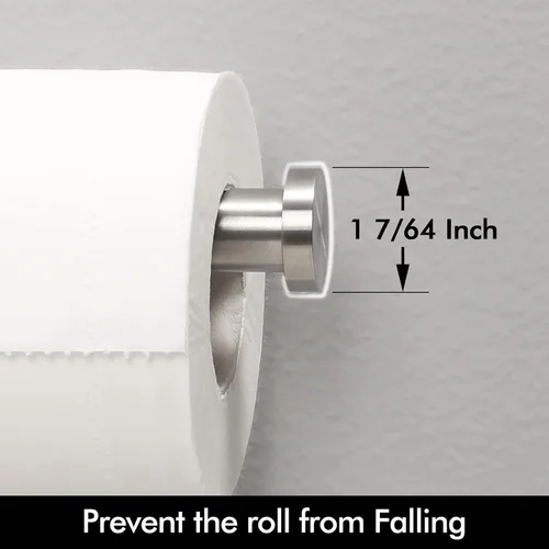 Miniatura 8 de KES A2175-2 SUS304 dispensador de papel higiénico de acero inoxidable para montar en la pared, cepillado, Marrón, 5846661