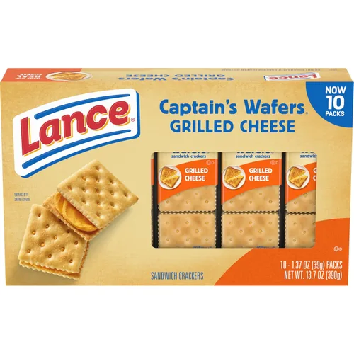 Miniatura 12 de Lance Galletas tipo sándwich, hechas con galletas integrales, mantequilla de maní, 10 paquetes individuales