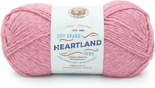 Miniatura 56 de Lion Brand Yarn Heartland Yarn - Hilo multicolor para tejer, tejer y tejer, paquete de 3, color congaree