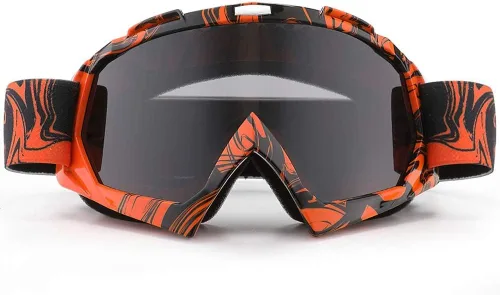 Miniatura 6 de AVV Gafas de motocicleta para hombres y mujeres – Gafas de motocross ATV resistentes al viento, gafas anti UV todoterreno para montar MTB Motocross