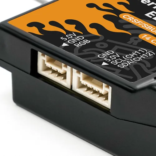 Miniatura 8 de BETAFPV SuperP - Receptor de diversidad de 14 canales con TCXO, 2 antenas, cadenas RX duales que soportan fotografía aérea voladora de largo