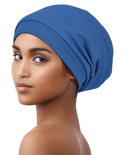 Miniatura 162 de Alnorm - Gorro con forro de satén y suave banda elástica para hombres y mujeres, talla única Se ajusta a la mayoría