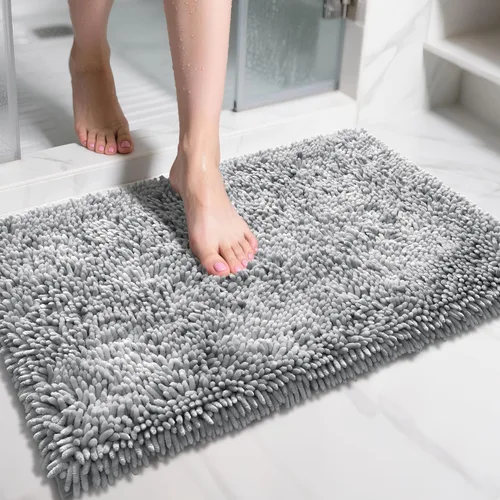 Miniatura 47 de Yimobra - Alfombra grande para baño antideslizante de 36x24 pulgadas, extra gruesa y suave, absorbente de felpilla, alfombras de baño lavables a