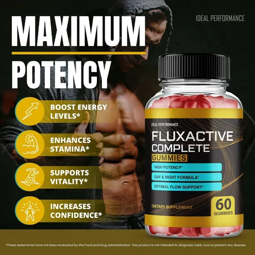 Miniatura 6 de Fluxactive Complete Gummies Flux Active Complete Max Strength Nuevos ingredientes (2 unidades)