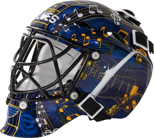 Franklin Sports mini máscara para portero con logo de la NHL
