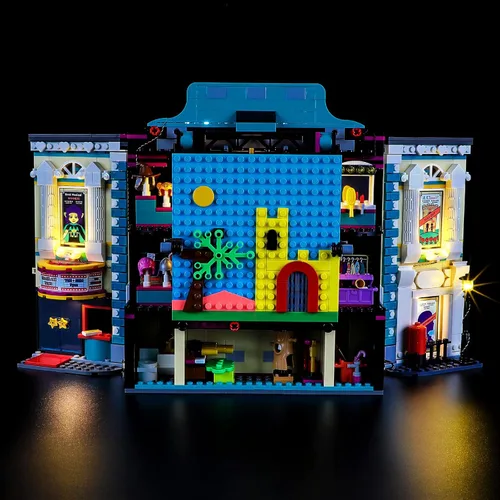 Miniatura 2 de BRIKSMAX Kit de iluminación LED para LEGO-41714 Andrea's Theater School - Compatible con el modelo de bloques de construcción de Lego Friends- No