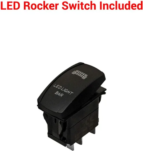 Miniatura 8 de SuperATV Barra de luz combinada LED curvada de 30 pulgadas compatible con Polaris RZR 800/900/1000/XP Turbo - Incluye interruptor basculante y arnés