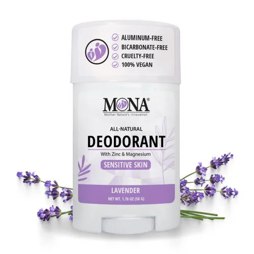 Miniatura 7 de MONA BRANDS - Desodorante natural para mujeres y hombres Para pieles sensibles Sin aluminio ni bicarbonato de sodio (BERGAMOT LIMON 1.76 Oz)