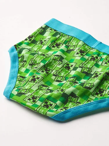 Miniatura 6 de Minecraft Boys Briefs and Boxer Briefs available in Multiple Pack Sizes in sizes 4 6 8 10 and 12