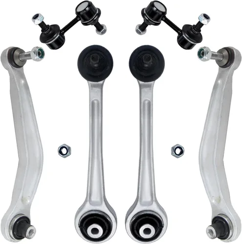Miniatura 63 de Detroit Axle - Kit de extremo delantero para Chrysler 300 Dodge Charge Challenger 2011-2023, 2 brazos de control inferiores traseros 2 rótulas
