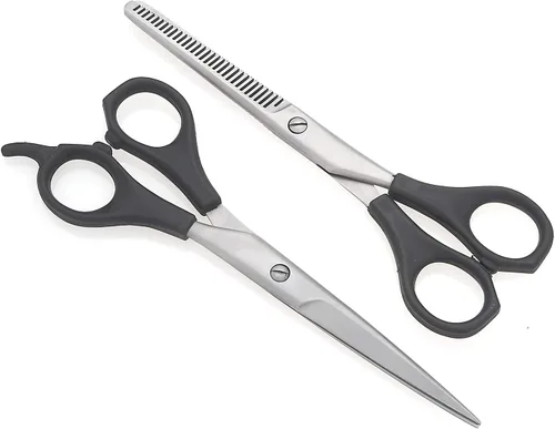 SURGICAL ONLINE Peluquero profesional para cortar el pelo y tijeras de adelgazamiento del cabello, tijeras texturizantes para peluquería de salón de