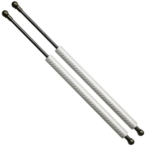 Miniatura 8 de Puntales de fibra de carbono compatibles con Toyota Supra JZA80 1993-2002 Amortiguadores de gas Kit de resortes de capó sin taladrar atornillado