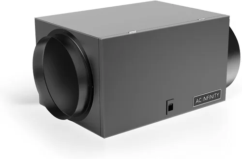 Miniatura 9 de AC Infinity Caja de filtro en línea de 4 pulgadas con filtro de alta eficacia, kit de filtración HVAC para toda la casa, se adapta a ventiladores