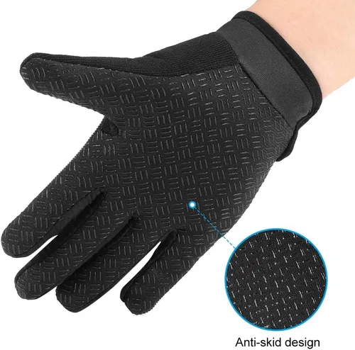 Miniatura 5 de Accmor Guantes de ciclismo para niños, transpirables, antideslizantes, guantes de dedo completo para niños, ciclismo, escalada, equitación, ciclismo