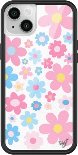 Miniatura 40 de Fundas Wildflower - Compatibles con Apple iPhone 14 Plus Parachoques protector negro, certificado de prueba de caída de 4 pies, propiedad
