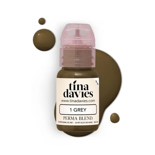 Miniatura 6 de Tina Davies Professional X Perma Blend Pigmento para Cejas - Maquillaje Permanente para Cejas - Los Colores Curan Fieles al Tono - Alta Retención