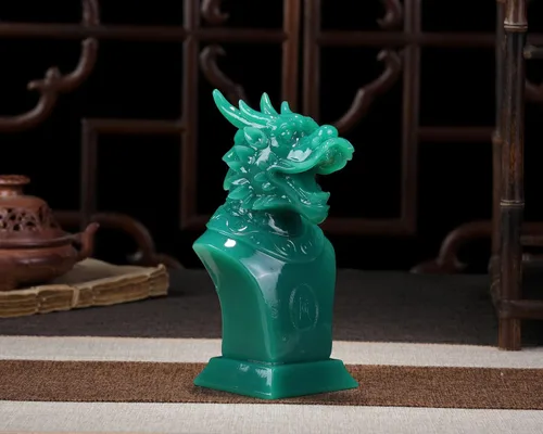 Miniatura 7 de Estatua de dragón chino - Escultura de dragón para decoración del hogar Accesorios