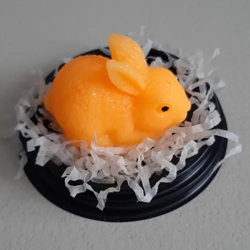 Miniatura 5 de Mini Molde de Jabón de Conejo Lindo de Silicona Molde para Fondant Chocolate Dulces Decoración de Pasteles Moldes de Velas de Silicona Yeso Arcilla