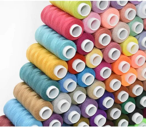 Miniatura 5 de Hilo de coser de 100 colores para máquina de coser y coser a mano de poliéster para coser a mano, bordado, máquina, acolchado y manualidades