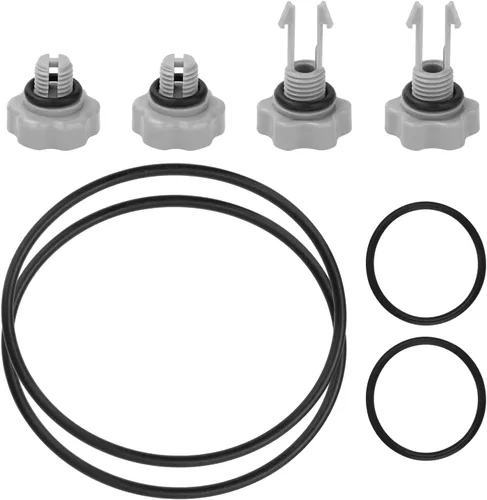 25004/2,500 Kit de sellos de repuesto para bombas de filtro de piscina Intex, piezas de repuesto (incluye 5 tipos de piezas), piezas de repuesto y