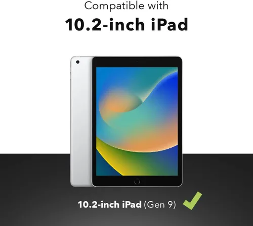 Miniatura 2 de ZAGG Pro Keys - Funda desmontable y teclado inalámbrico para Apple iPad de 10.2 pulgadas (Gen 9, 8, 7) - Emparejamiento Bluetooth, teclas