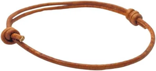 Miniatura 8 de Pulsera de cuero genuino de 2 mm para hombres - Pulsera ajustable hecha a mano, pulsera de cuero minimalista, accesorios simples, cuero premium