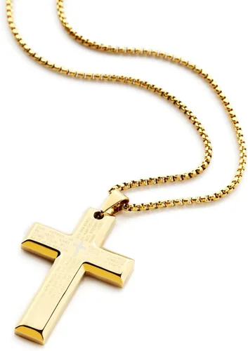 Miniatura 2 de Collar de letras doradas con cadena de acero A-Z regalo de cumpleaños para hombres mujeres niños niñas collares con colgante Metal